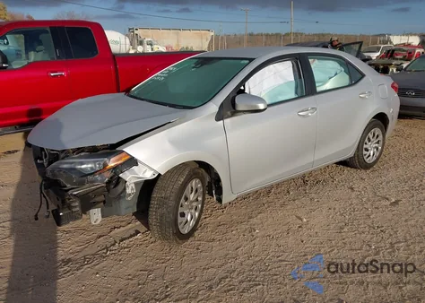 2018 Toyota Corolla Le from USA, damaged, VIN 2T1BURHE5JC087757
